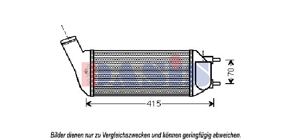 AKS DASIS Kompressoriõhu radiaator 167015N